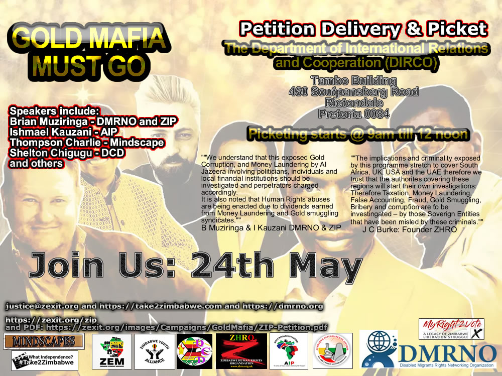 ZIP and DMRNO Flyer for 24th May