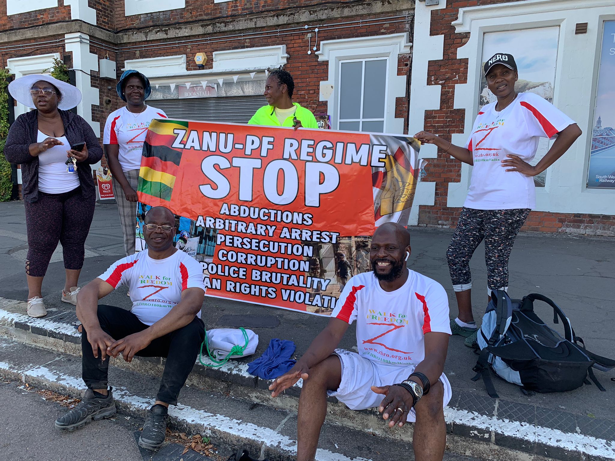 Finished at Hampton Court Station