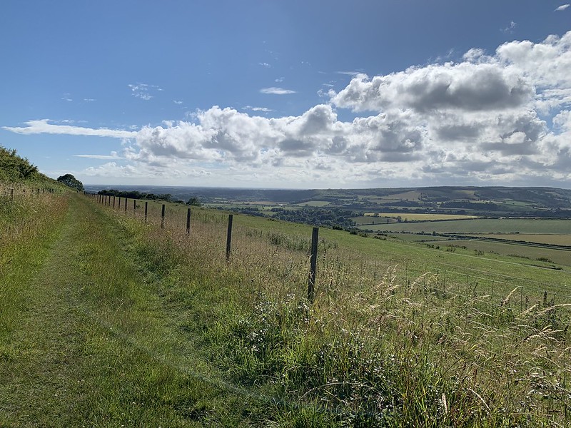 Looking towards Wepham Village