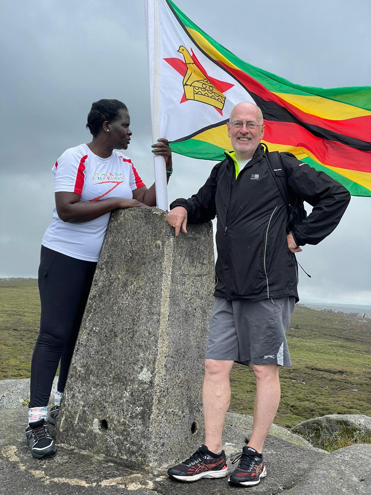 Trig Point on Simon's Seat [485m]