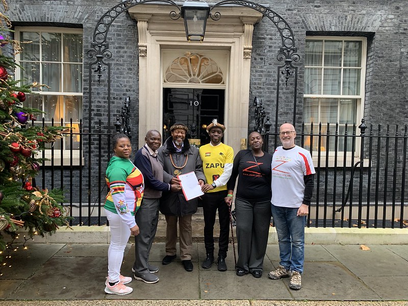 5th dec 2024 At the Door to Number 10